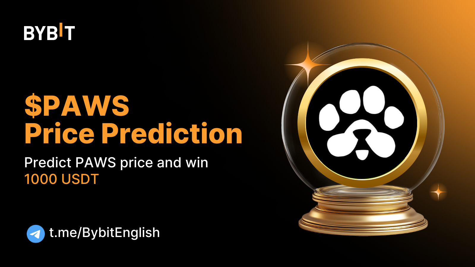 Bybit Announcement | Community Prediction: Predict PAWS Price and Win 1000  USDT